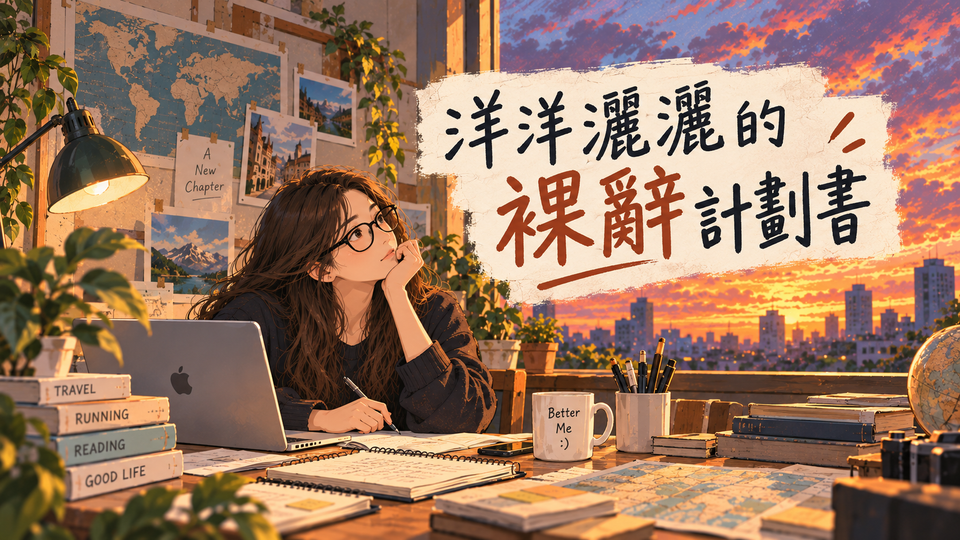 洋洋灑灑的裸辭計劃書